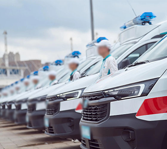 玉山县服务车队展示